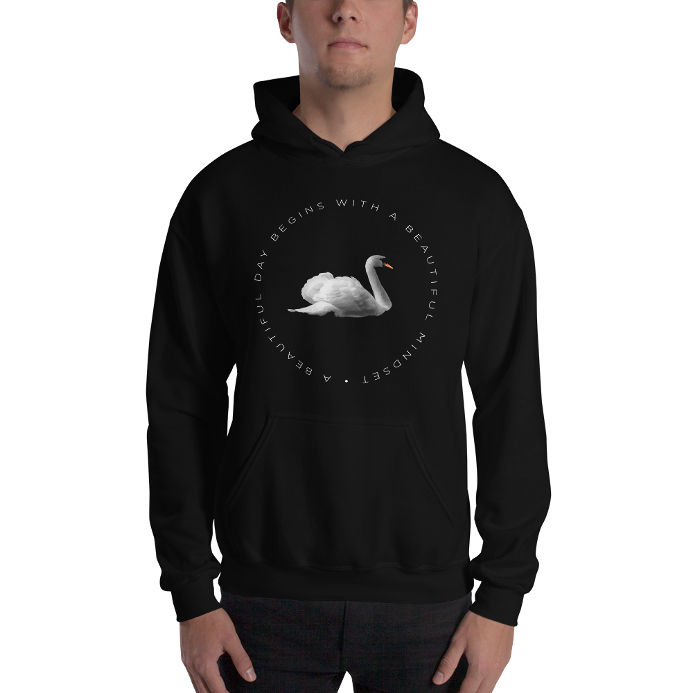 S a Beautiful day begins with a beautiful mindset Unisex Hoodie by Design Express