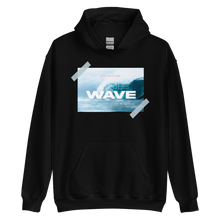 Black / S The Wave Unisex Hoodie by Design Express