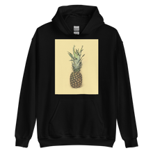 Black / S Pineapple Unisex Hoodie by Design Express