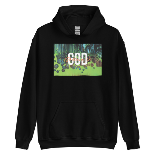 Black / S Believe in God Unisex Hoodie by Design Express