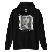 Black / S Silence Unisex Hoodie by Design Express
