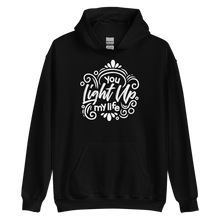 Black / S You Light Up My Life Unisex Hoodie by Design Express