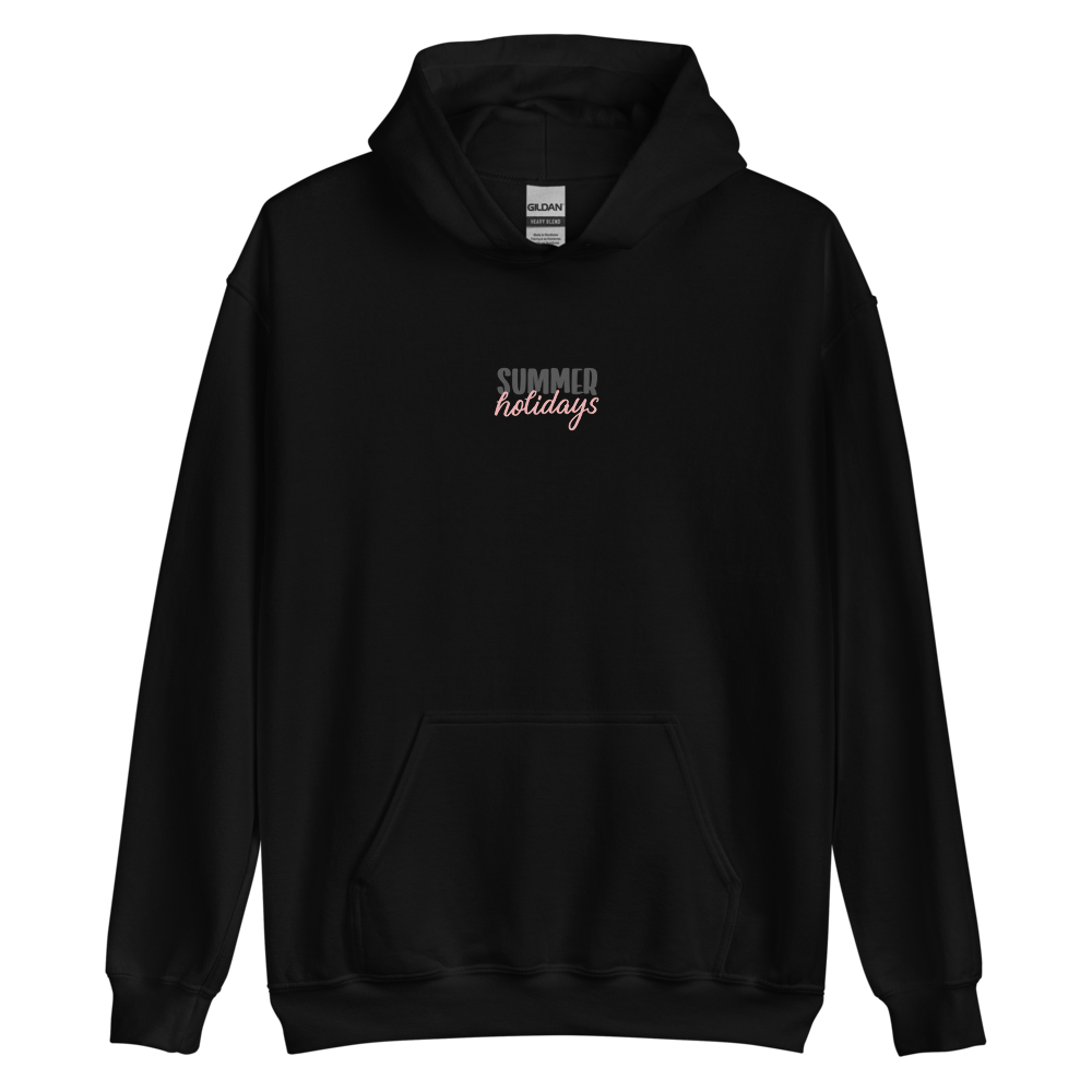 Black / S Summer Holidays Unisex Hoodie by Design Express