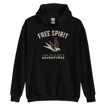 Black / S Free Spirit Unisex Hoodie by Design Express