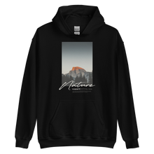 Black / S Nature Yosemite Unisex Hoodie Front by Design Express