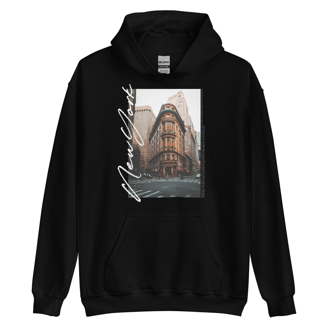 S Delmonico's New York Unisex Hoodie by Design Express