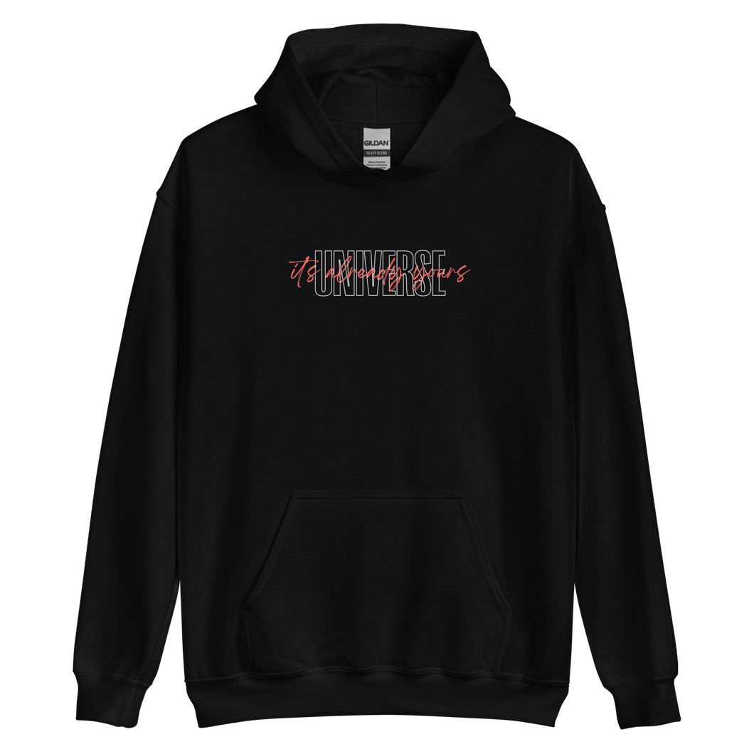 Black / S Universe, it's already yours Unisex Hoodie by Design Express