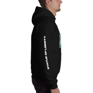 Statue of Liberty Front Unisex Hoodie by Design Express