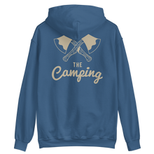 Indigo Blue / S The Camping Unisex Hoodie by Design Express