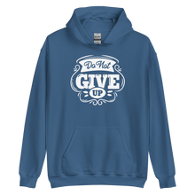 Indigo Blue / S Do Not Give Up Unisex Hoodie by Design Express