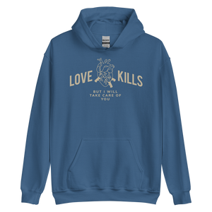 Indigo Blue / S Take Care Of You Unisex Hoodie by Design Express