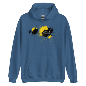 Indigo Blue / S Spread Love & Creativity Unisex Hoodie by Design Express