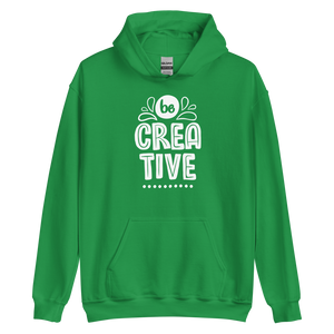 Irish Green / S Be Creative Unisex Hoodie by Design Express