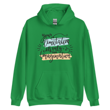 Irish Green / S Your limitation it's only your imagination Unisex Hoodie by Design Express