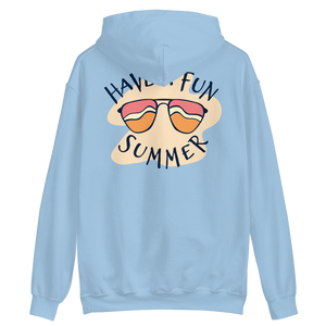 Light Blue / S Have a Fun Summer Unisex Hoodie by Design Express