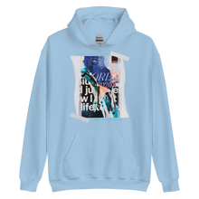 Light Blue / S Nothing is more abstarct than reality Frontside Unisex Hoodie by Design Express