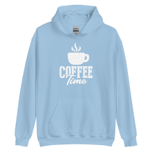 Light Blue / S Coffee Time Unisex Hoodie by Design Express