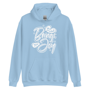 Light Blue / S Do What Bring You Enjoy Unisex Hoodie by Design Express