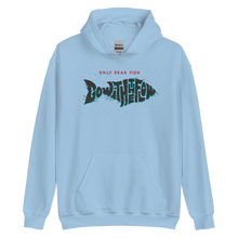 Light Blue / S Only Dead Fish Go with the Flow Unisex Hoodie by Design Express