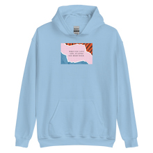 Light Blue / S When you love life, it loves you right back Unisex Hoodie by Design Express