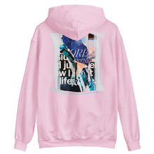 Light Pink / S Nothing is more abstarct than reality Backside Unisex Hoodie by Design Express