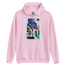 Light Pink / S Nothing is more abstarct than reality Frontside Unisex Hoodie by Design Express