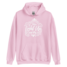 Light Pink / S You Light Up My Life Unisex Hoodie by Design Express