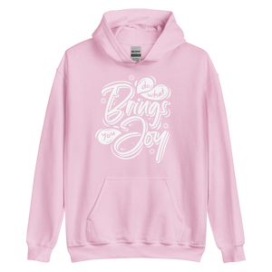 Light Pink / S Do What Bring You Enjoy Unisex Hoodie by Design Express