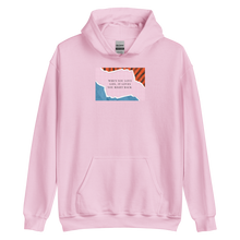 Light Pink / S When you love life, it loves you right back Unisex Hoodie by Design Express