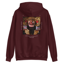 Maroon / S The Barong Square Unisex Hoodie Back by Design Express