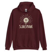 Maroon / S You are my Sunshine Unisex Hoodie by Design Express