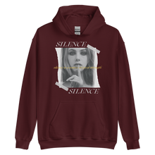 Maroon / S Silence Unisex Hoodie by Design Express