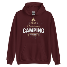 Maroon / S Outdoor Camping Unisex Hoodie by Design Express