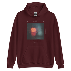 Maroon / S Design Express Unisex Hoodie Front by Design Express