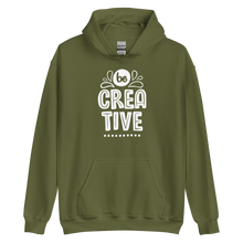 Military Green / S Be Creative Unisex Hoodie by Design Express