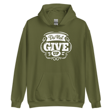 Military Green / S Do Not Give Up Unisex Hoodie by Design Express