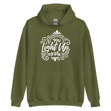 Military Green / S You Light Up My Life Unisex Hoodie by Design Express