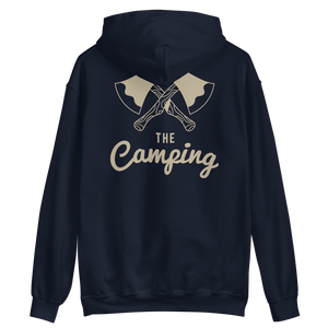 Navy / S The Camping Unisex Hoodie by Design Express