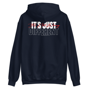 Navy / S It's not wrong, It's just Different Unisex Hoodie by Design Express