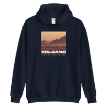 Navy / S Volcano Front Unisex Hoodie by Design Express