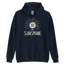 Navy / S You are my Sunshine Unisex Hoodie by Design Express