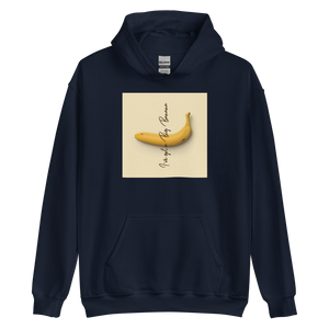 Navy / S I've got a big banana Unisex Hoodie by Design Express