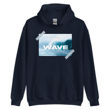 Navy / S The Wave Unisex Hoodie by Design Express