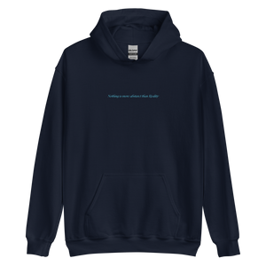 Nothing is more abstarct than reality Backside Unisex Hoodie by Design Express