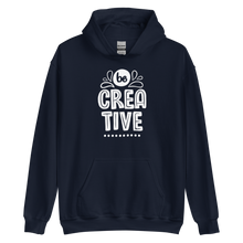 Navy / S Be Creative Unisex Hoodie by Design Express