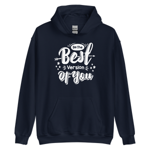 Navy / S Be the Best Version of You Unisex Hoodie by Design Express