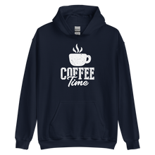 Navy / S Coffee Time Unisex Hoodie by Design Express