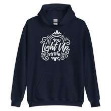 Navy / S You Light Up My Life Unisex Hoodie by Design Express