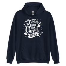 Navy / S Friend become our chosen Family Unisex Hoodie by Design Express