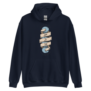 Navy / S Live it Up Unisex Hoodie by Design Express